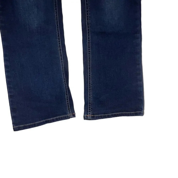 Aeropostale Boot, 6 Short dark wash, bootcut, relaxed fit blue denim ￼￼ - Picture 5 of 10